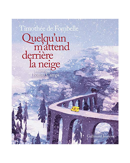 Livre Quelqu'Un M'Attend Derriere La Neige