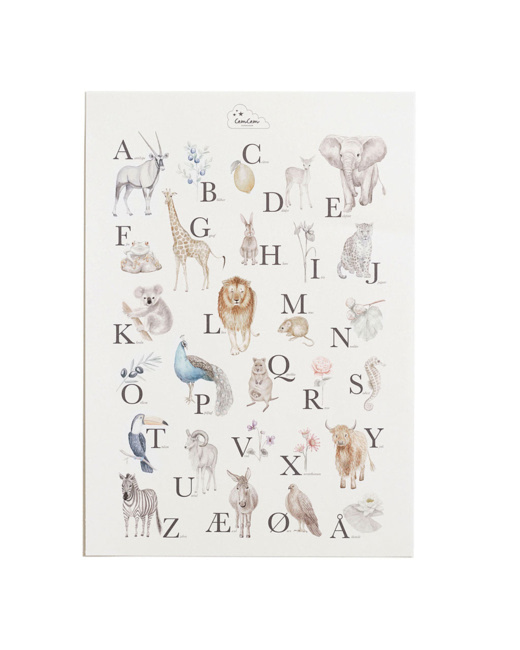 Alphabet des affiches - version danoise