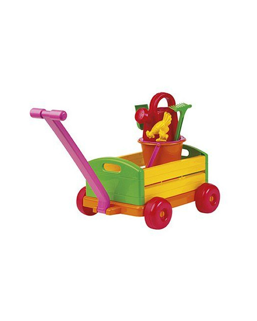 Chariot de plage garni