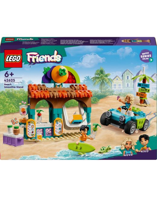 Le bar à smoothies de la plage Friends