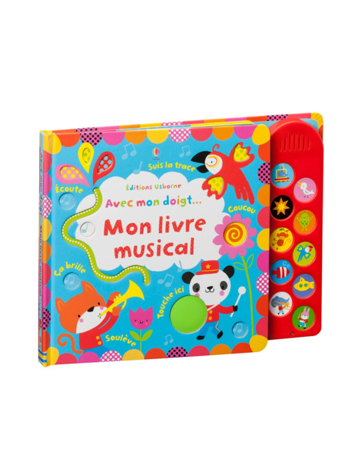 Mon livre musical Avec mon doigt