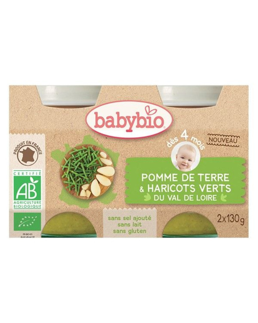 Petit pot Pomme de terre Harivots verts