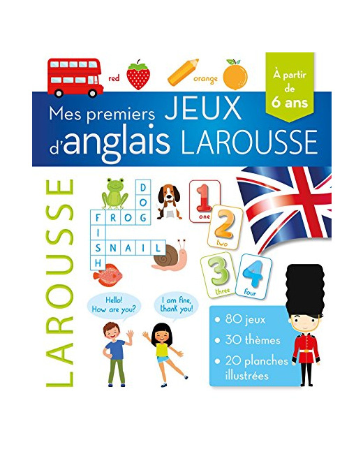 Mes premiers jeux d'anglais Larousse
