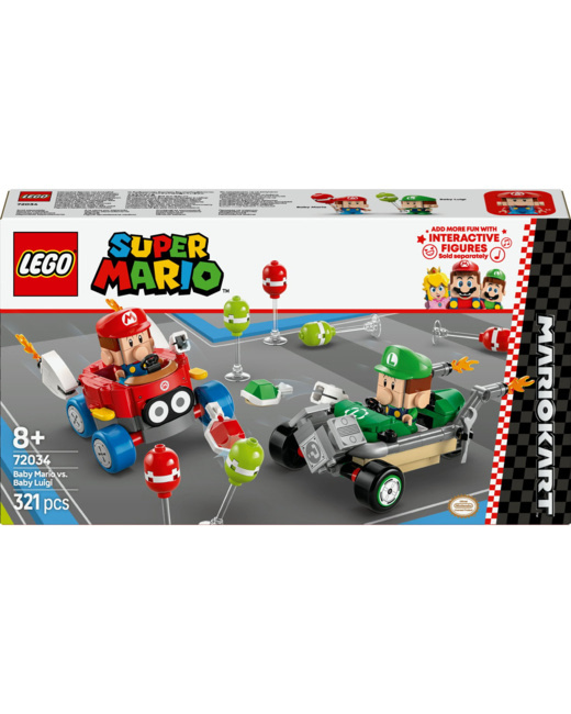 Mario Kart bébé Mario contre bébé Luigi