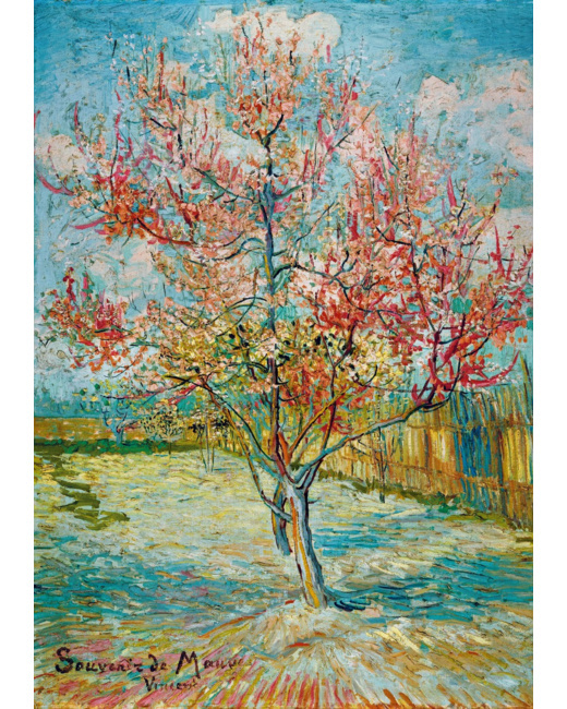 Puzzle Vincent Van Gogh - Pink Peach Trees (Souvenir de Mauve), 1888