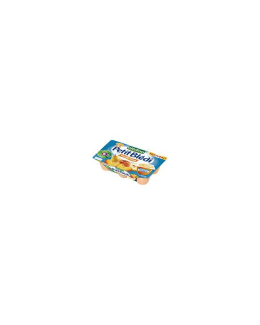 PETIT BLEDI Poire pêches 6 x 60 g dès 6 mois