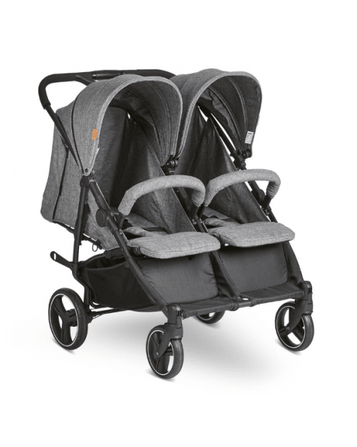 Poussette double Twin Circle + habillage pluie