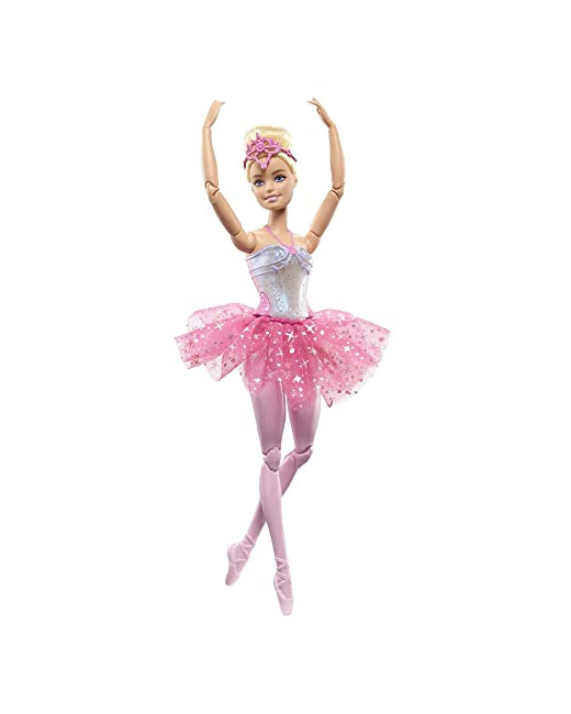 Barbie - Poupée Dreamtopia Ballerine Lumières Scintillantes