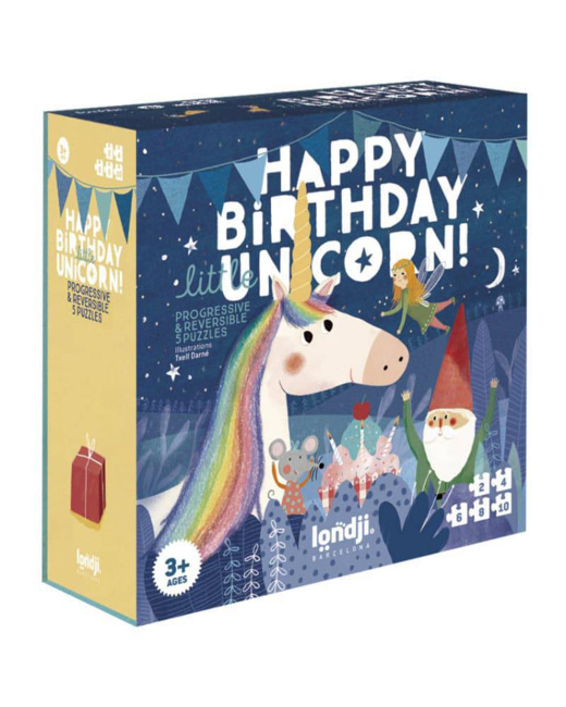 Puzzle Happy Birthday Unicorn