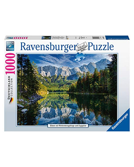Puzzle - Allemagne, Lac Eibsee - 1000 pièces