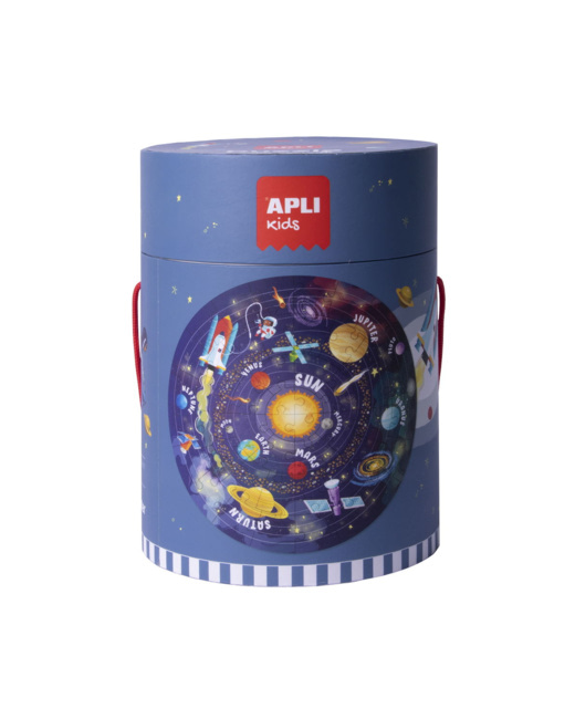 Puzzle circulaire Systeme solaire