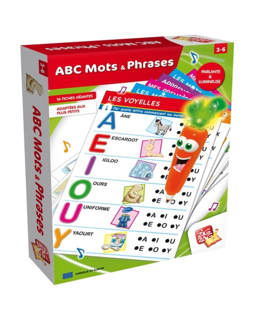 Maxi fiches ABC mots et phrases
