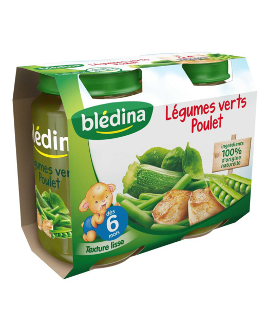 Pot Légumes verts Poulet 2x200g