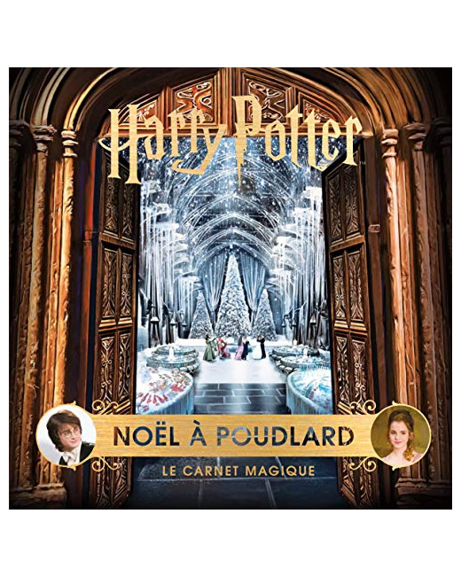 Livre Harry Potter - Le Carnet Magique 6 : Noel A Poudlard