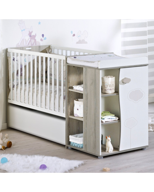 Lit bébé transformable NAEL