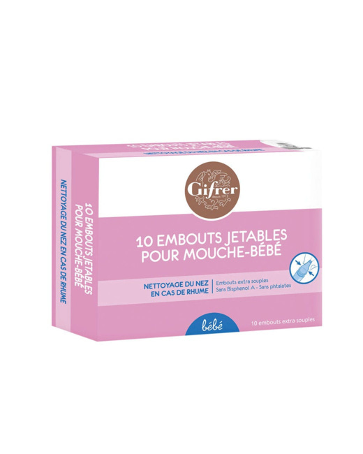 Embouts extra souples pour mouche-bébé