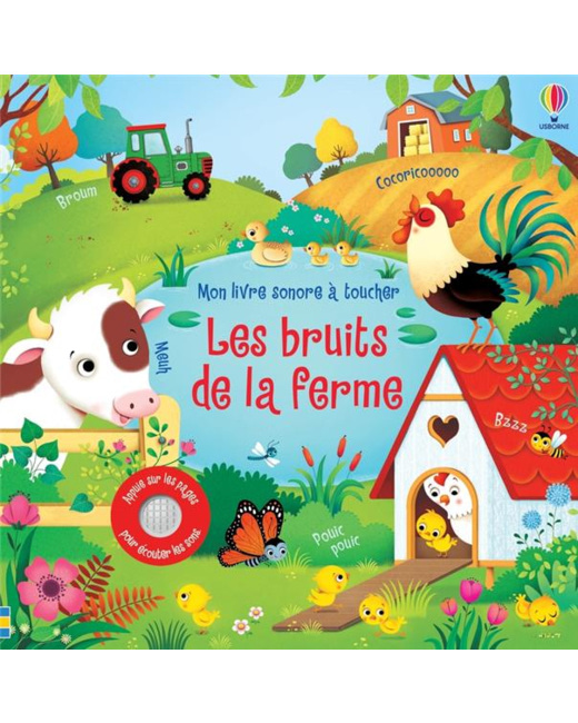 Mon Livre Sonore À Toucher - Les Bruits De La Ferme