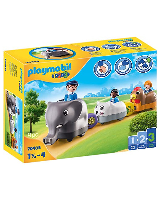 Playmobil 1.2.3 - Train des animaux