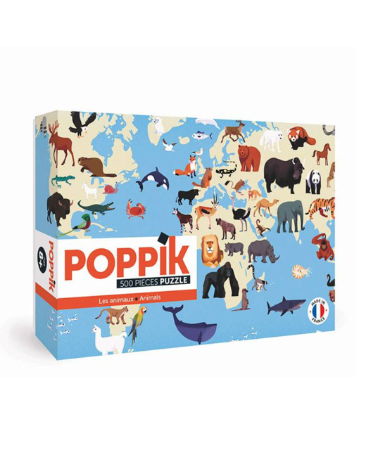 Puzzle Animaux du monde
