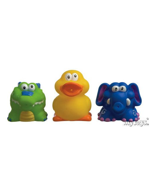 Figurines de bain (x3)