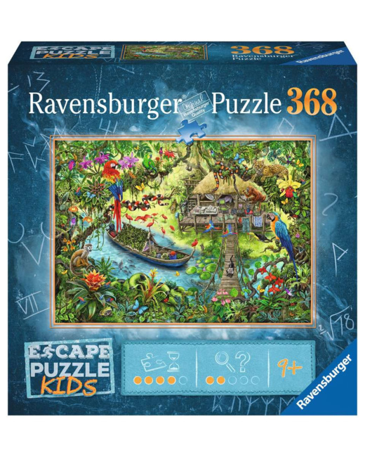 Escape puzzle Kids - Un safari dans la jungle - de 9 ans