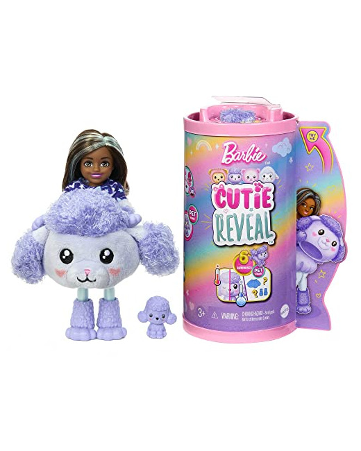 Barbie - Cutie Reveal - Poupée Chelsea - Caniche