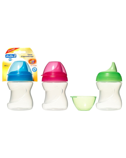 Tasse d'apprentissage (6-12 mois) avec bec souple (190 ml)
