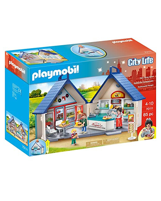 Playmobil City Life - Restaurant transportable