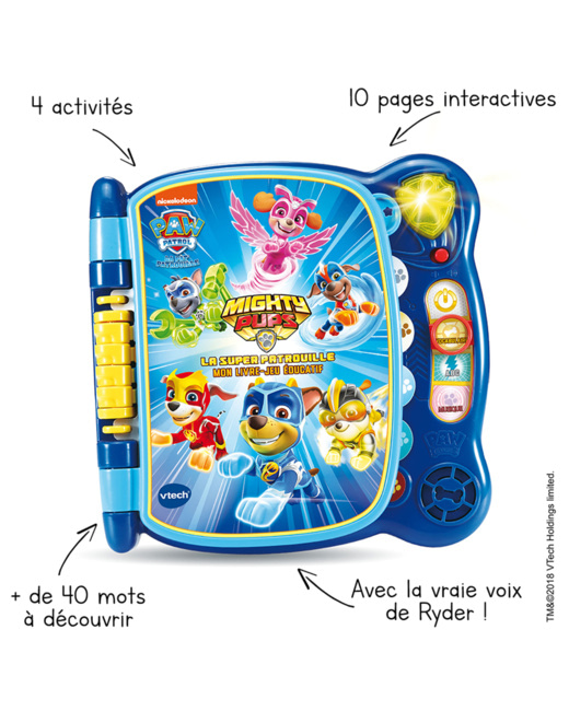 Mon livre jeu éducatif - Pat Patrouille