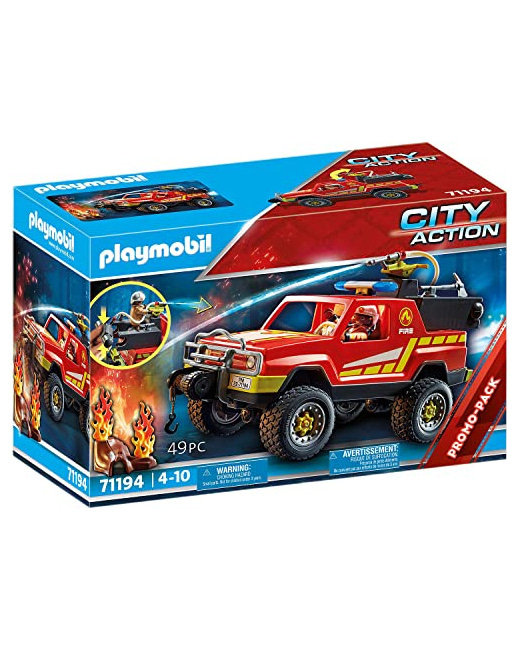 Playmobil City Action - Pick-up et pompier