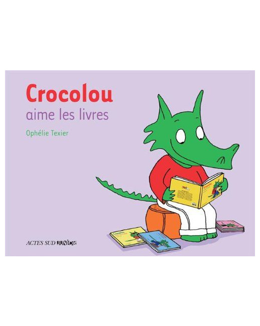 Livre Crocolou aime les livres