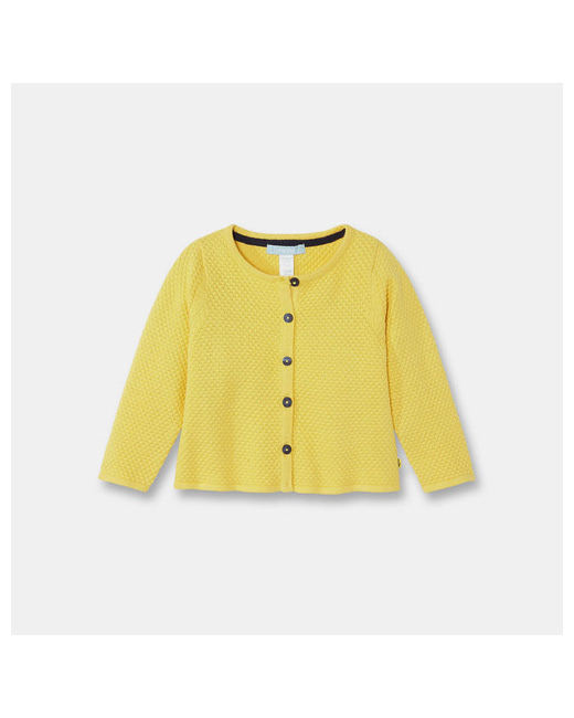 Cardigan boutonné uni