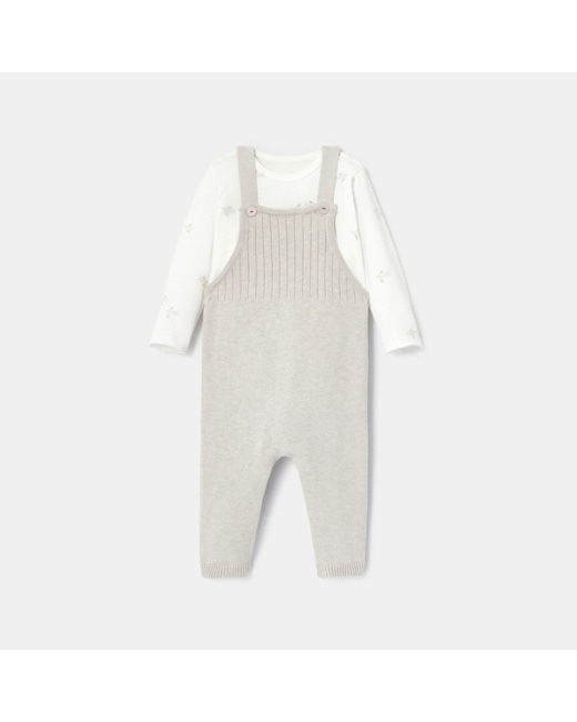 Ensemble salopette et t-shirt