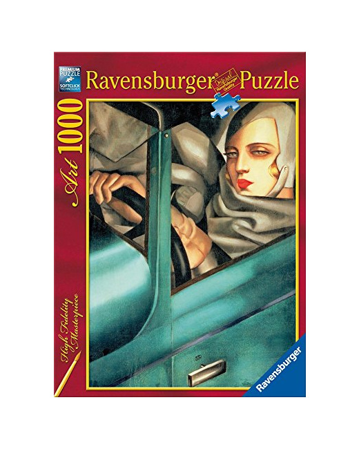 Puzzle - Conception de Tamara en Bugatti vert - 100 pièces