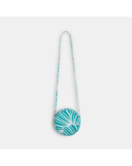Sac-lune matelassé vert fille