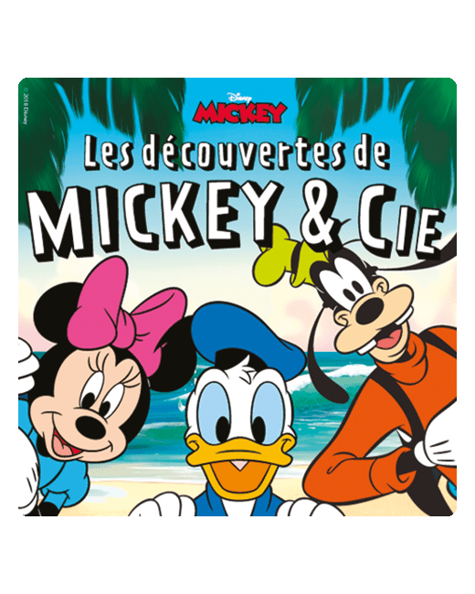 Livre audio Les Découvertes de Mickey & Cie