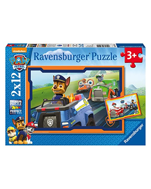 Puzzle - Ryder et la Pat‘Patrouille - 2x12 pièces