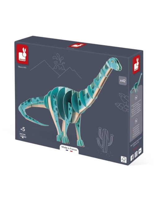Puzzle en volume Dino : Le Diplodocus 42 pcs