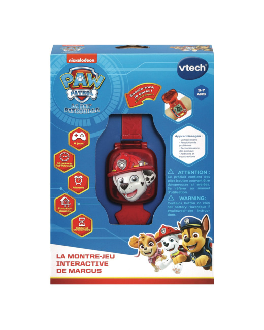 Montre digitale de Marcus La Pat'Patrouille Vtech