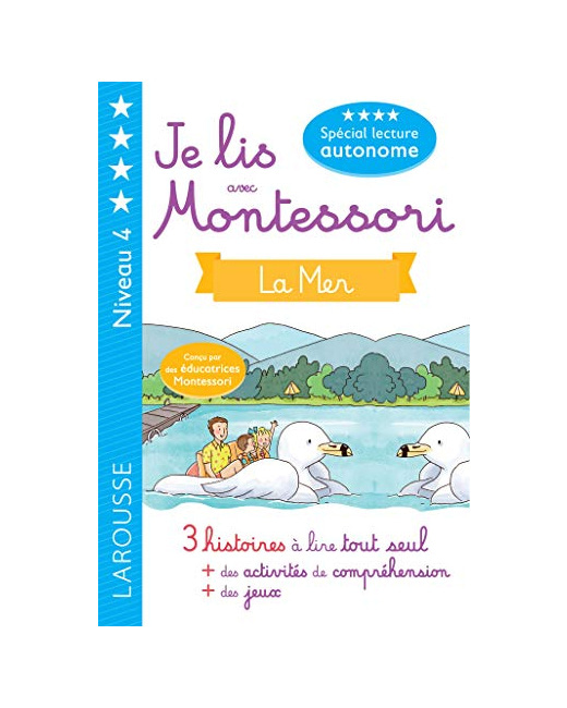 Je lis avec Montessori - la mer niveau 4