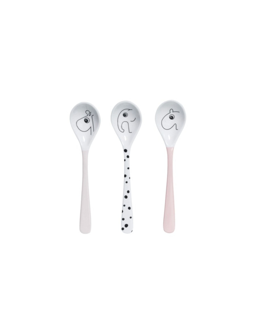 Lot de 3 Cuillères Happy Dots 