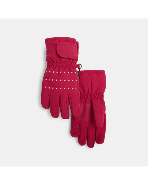 Gants de ski rose fille