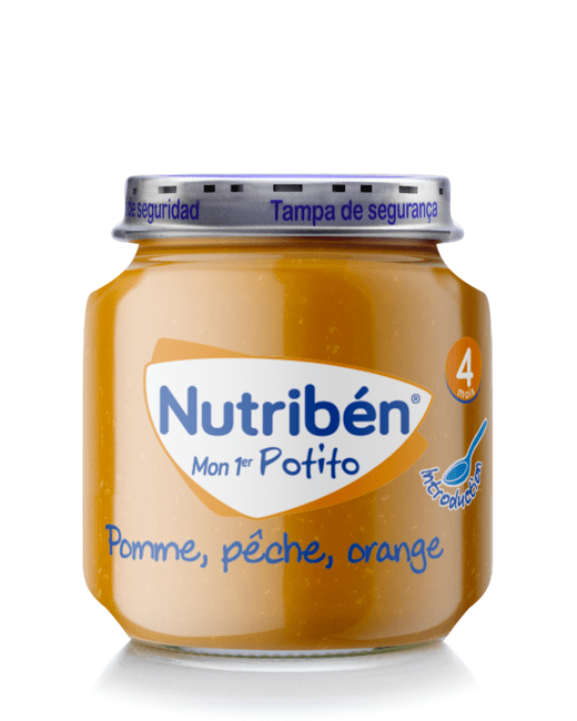 Potito Pomme, pêche et orange