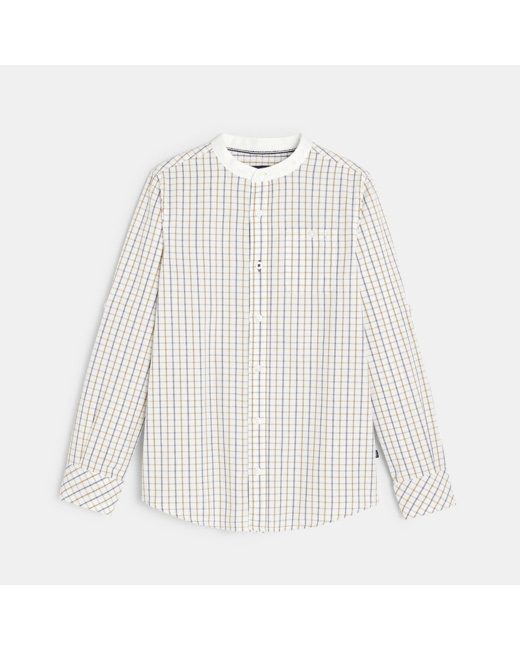 Chemise col Mao jaune garçon