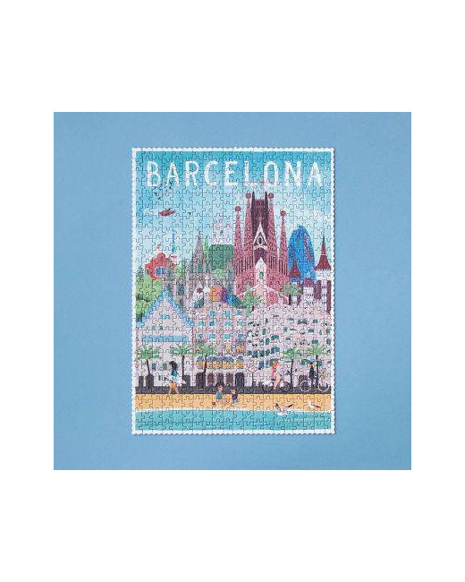 Puzzle Barcelona Gaudi