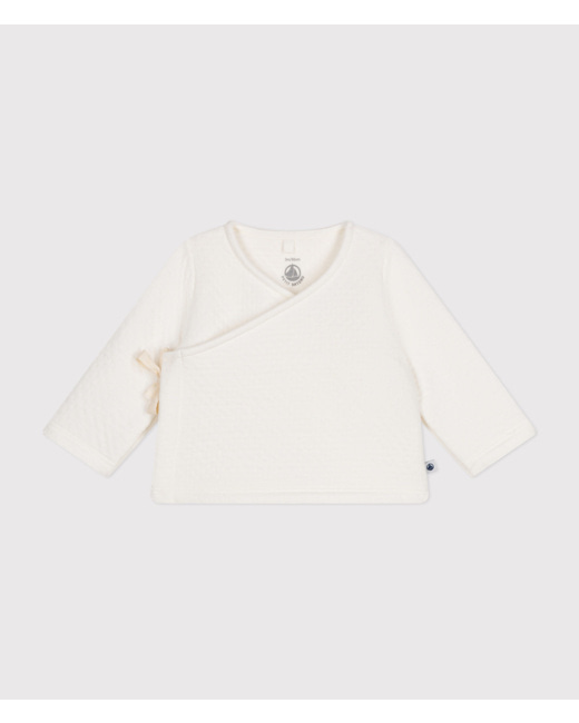 Brassière en tubique matelassé en coton bébé Marshmallow