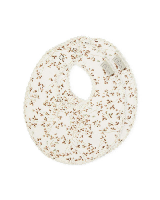 Bavoirs de dentition en jersey, set de 2 - GOTS