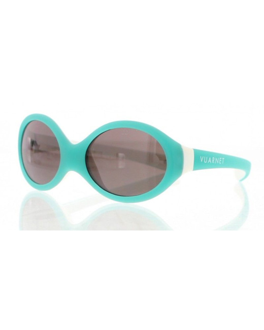 Lunettes De Soleil Pour Enfants Vuarnet VL107000081282 - Ø 40 Mm, Verres Gris Catégorie 4, Résine Rouge