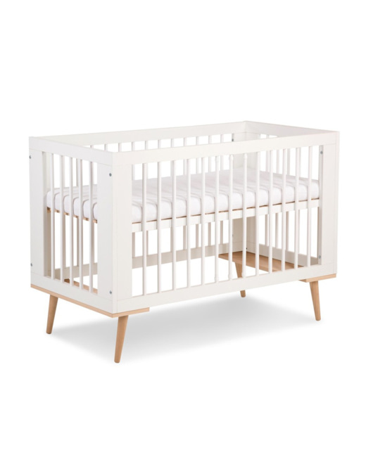 Lit bébé à barreaux avec sommier réglable SOFIE