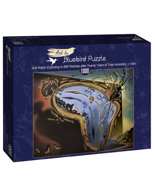 Puzzle Salvador Dalí Soft Watch Exploding in 888 Parti